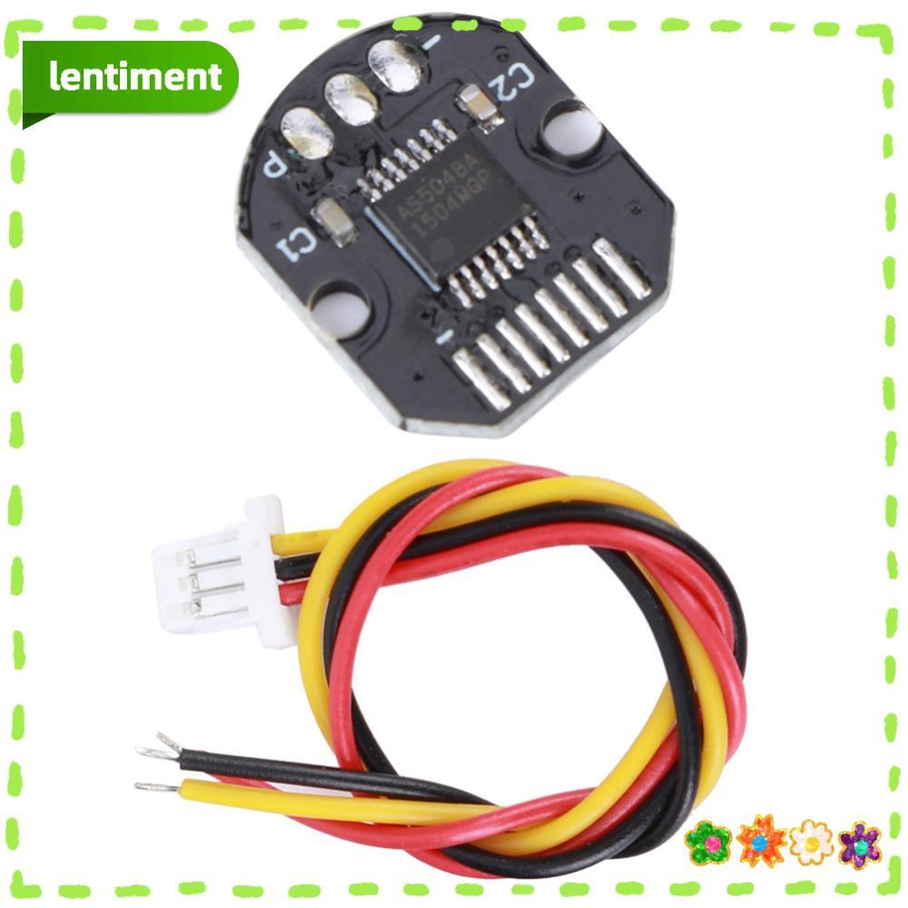 Bộ mã hóa từ tính LENTIMENT, 360° Đo lường AS5048A Cảm biến góc kỹ thuật số, Bảng mô-đun cảm biến Độ