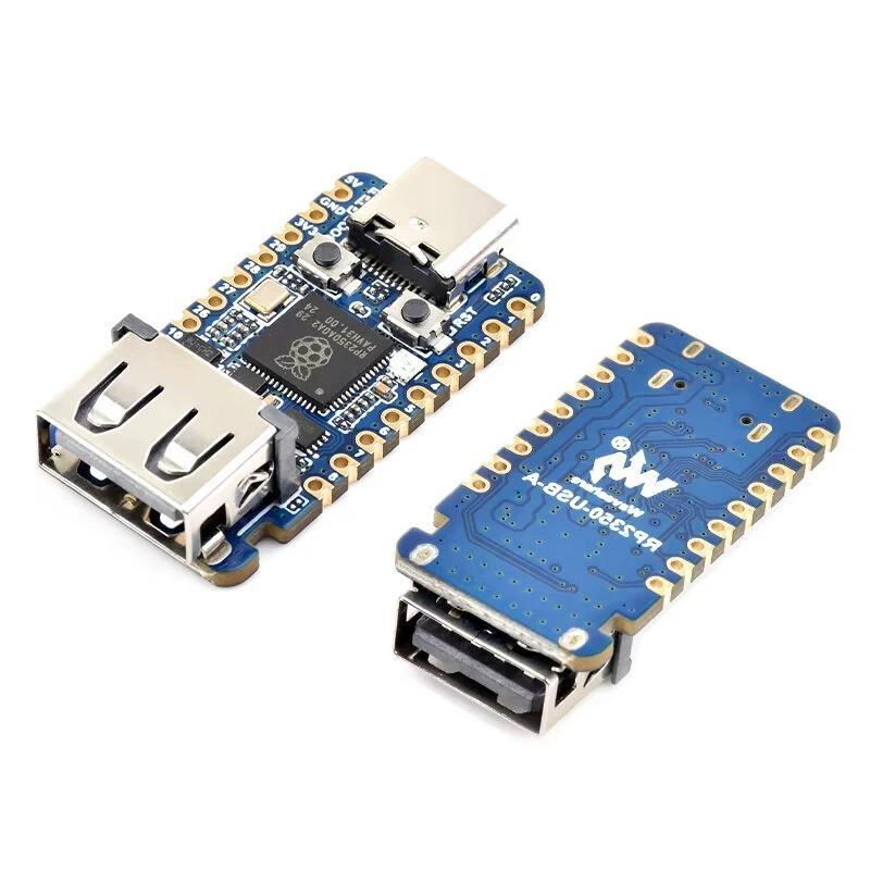 Waveshare Raspberry Pi Pico 2 RP2350 USB A Ban Phát Triển RP2350A RP2350-USB-A RP2350-USB-A-H