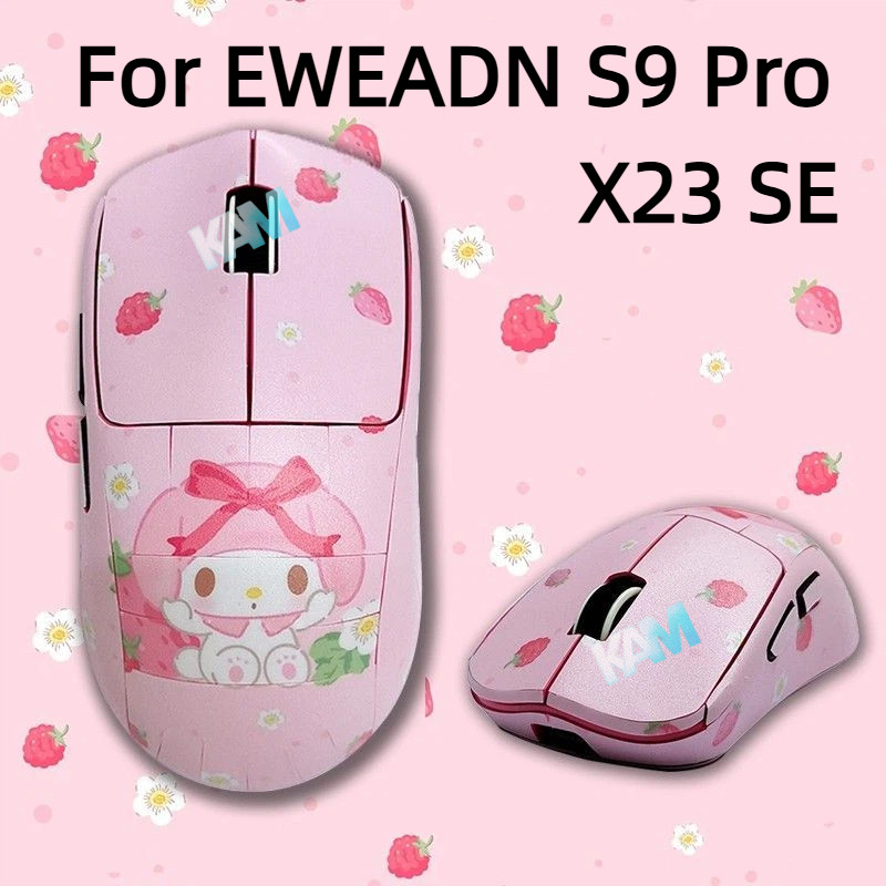 [Kam] Miếng dán chống trượt cạnh chuột cho EWEADN S9 Pro/X23 SE, bề mặt mờ, chống mồ hôi, lớp bảo vệ