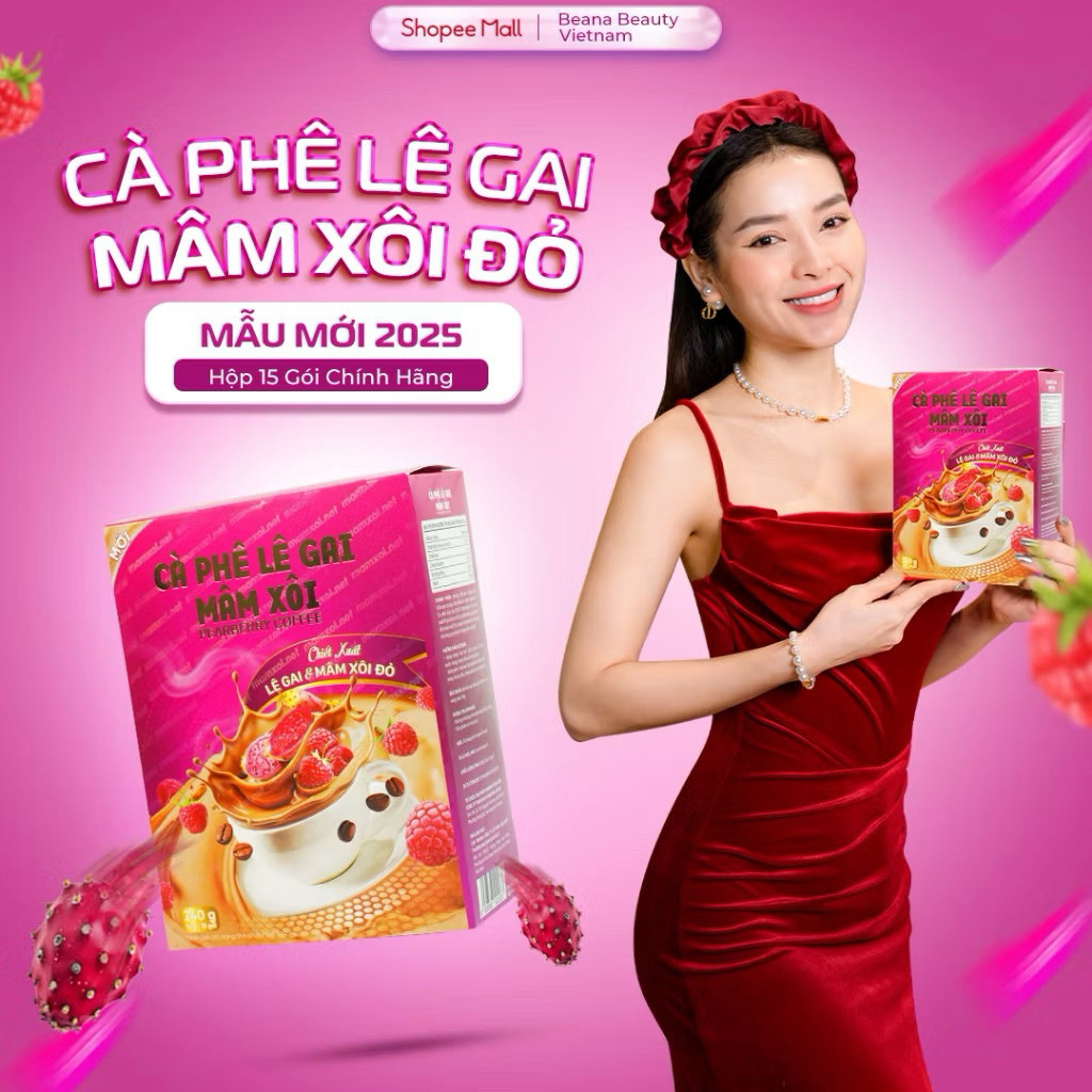 Cà phê Lê Gai mẫu mới 2025 - Phương Trinh Joile ( hộp 15 gói)
