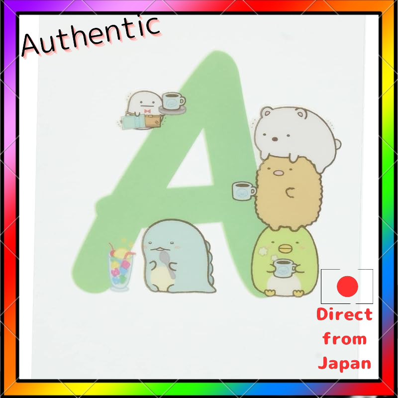 Sumikko Gurashi Heat-Resistant and Waterproof Alphabet Sticker by LAC Lark SANEI