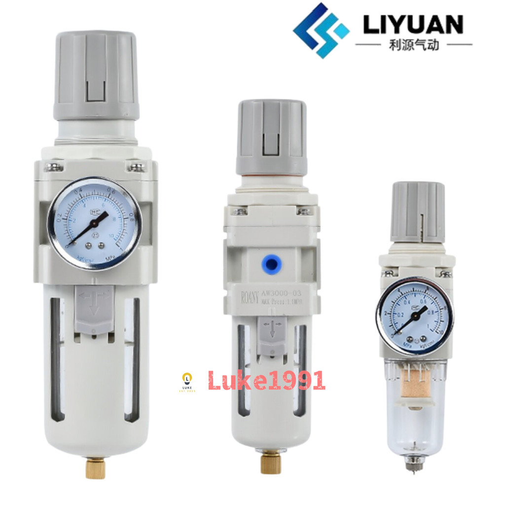Bộ lọc giảm áp khí nén loại SMC AW3000 / AW2000-02 AW3000 / AW4000-03 AW4000-04 / 06