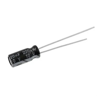 1000 Chiếc 220UF 10V 10V220UF Tụ Điện Phân Tụ Điện 5 * 11MM