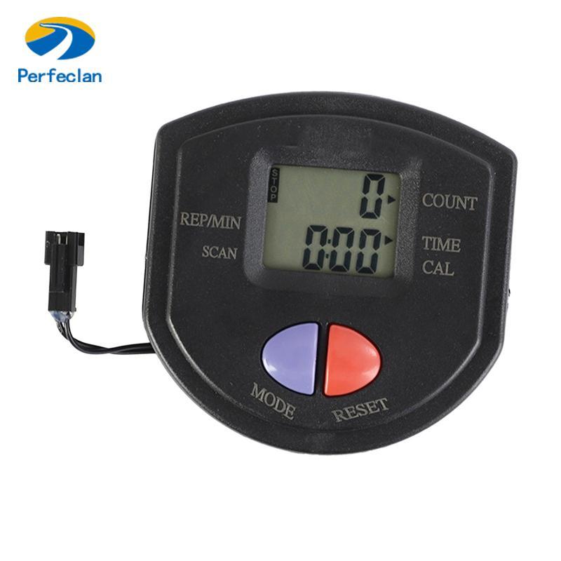 Perfeclan Stepper Counter và Abdominal Wheel Tracker Thiết bị đo bước nhỏ gọn để tập luyện tại nhà M