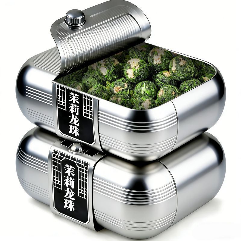 2026 Jasmine Dragon Ball Trà Mới Jasmine Dragon Ball Jasmine Tea Jasmine Fragrance Cloud Mist Tea 10