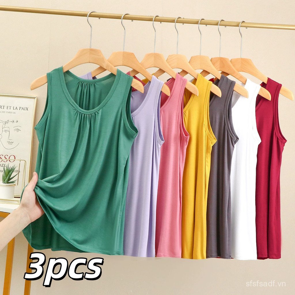 （3pcs）Áo Balo Nữ Phối Màu BYJANE, Áo Tanktop Ôm Body Co Giãn Tôn Dáng Hot Trend