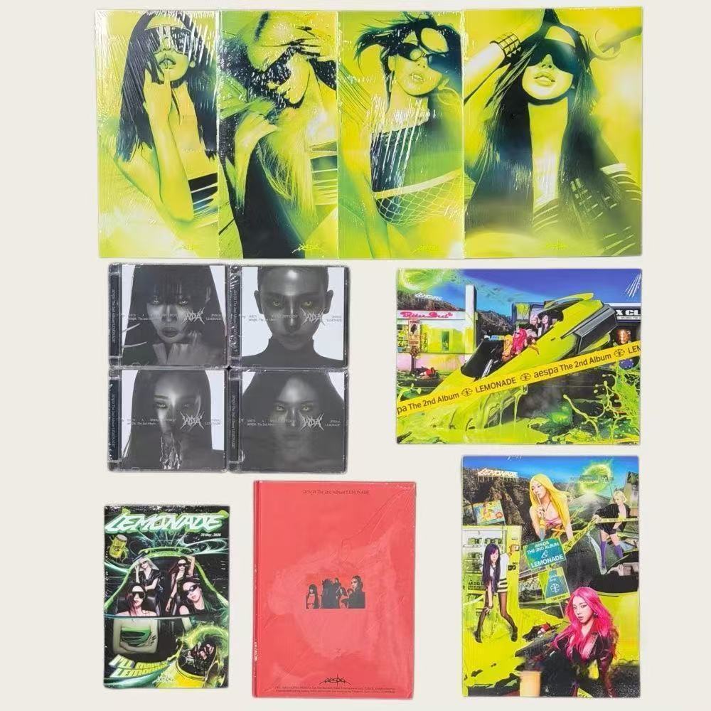 aespa chính thức hai album mới aespa album LEMONAD