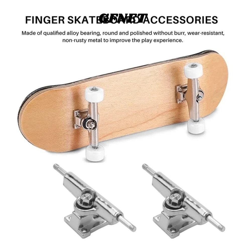 GFNET 2 Cái Giá đỡ sàn chịu lực, Bộ sưu tập sở thích đồ chơi Mô hình Fingerboard Truck, Mini bền bỉ 