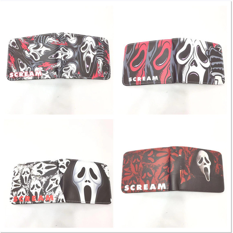Phim Scream 4Scream 4 Ví Đựng Tiền Xu PU Giảm 20% Ví Túi Đựng Thẻ Unisex