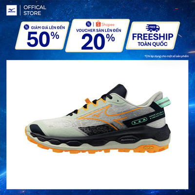 Giày Chạy Bộ Nam Mizuno Wave Mujin 11 - Xanh Xám Đen - J1GJ257003