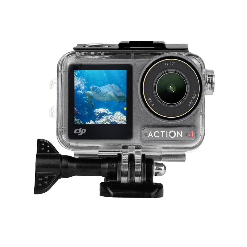 Ốp lưng chống nước Action3 / 4 / 5pro DJI DJI Action3 Vỏ bảo vệ lặn máy ảnh hành động Vỏ chống nước