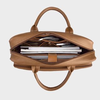 Cặp công sở Trita (Thời trang nam đựng vừa laptop 15 inch - Cặp da TCA10) Bagsmart