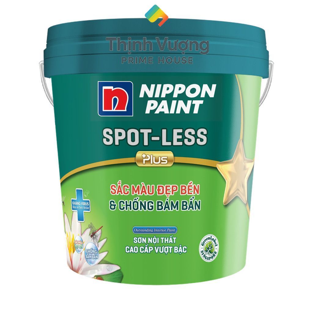 Nippon Paint Spot-less Plus - Dễ lau chùi, chống bám bẩn