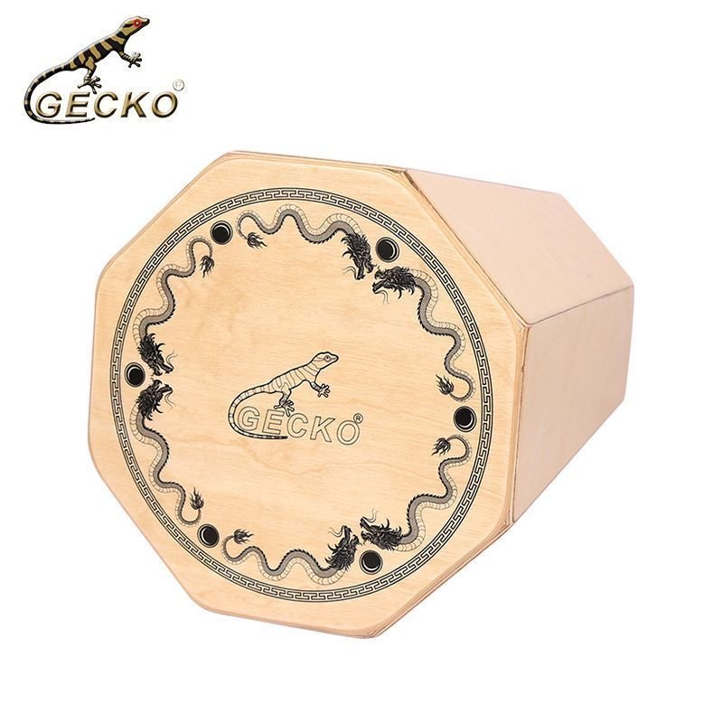 GECKO Trống hộp Gecko, trống cajon cajon Trống Cajon, trống hộp gỗ, trống tay, trống nhạc cụ bộ gõ d