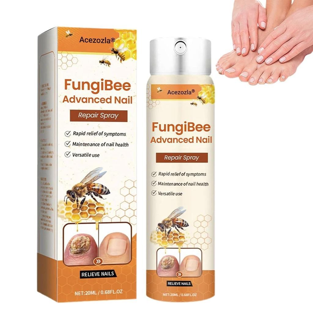 Xịt sửa chữa móng tay cao cấp AcezozlaFungibee, Phiên bản nâng cấp 2026 Xịt làm móng chuyên nghiệp, 