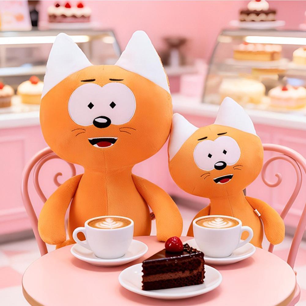Better _ Life Mới Mèo Nhỏ Cafe Sang Trọng Búp Bê Trẻ Em Thú Nhồi Bông Hoạt Hình Đồ Chơi P1f4
