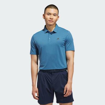 adidas Đánh gôn ÁO POLO CHUYÊN DỤNG HOẠ TIẾT DỆT NỔI Nam Màu xanh da trời KB6795