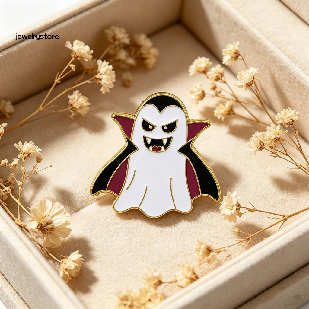 Phụ kiện mặc hàng ngày JET, Trâm cài men Halloween độc đáo, Ghim hợp kim họa tiết rõ ràng, Thiết kế 