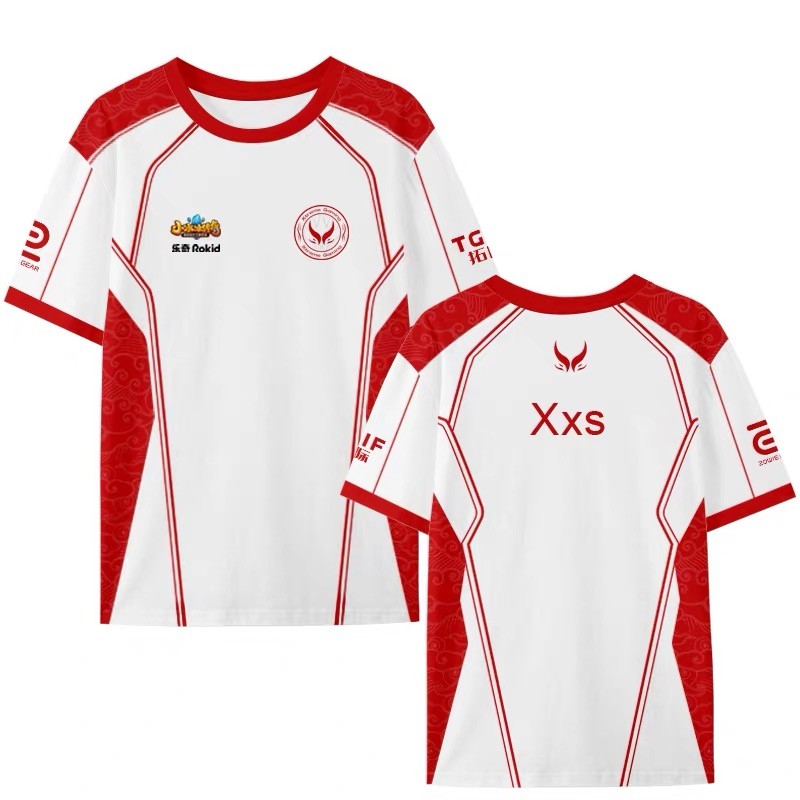 XG Team Esports Huấn Luyện Đồng Phục Cho TI15 DOTA2 Chơi Game 3D In Áo Thun Thời Trang Nam Tùy Chỉnh