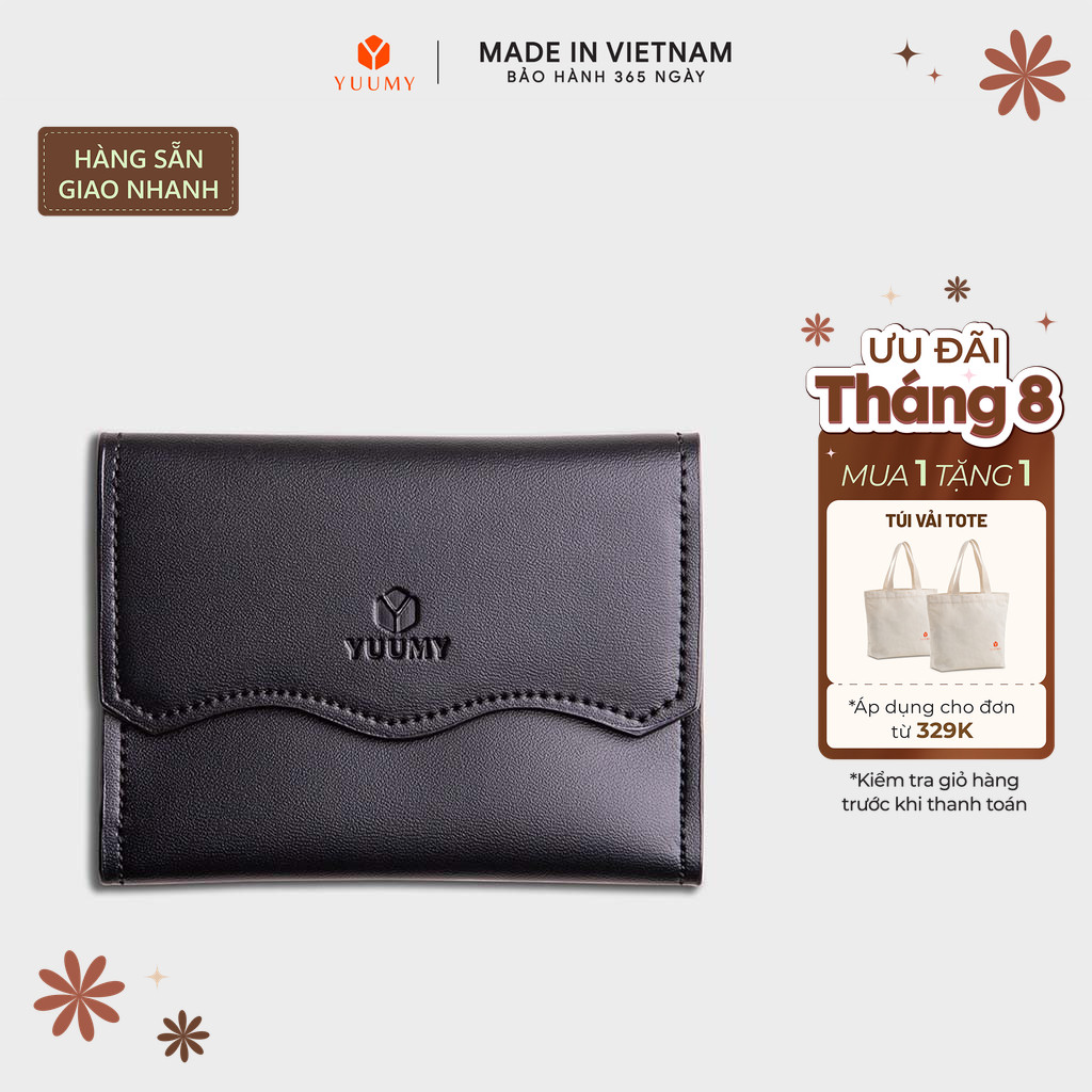 Ví Yuumy ( Thời trang nữ kiểu cầm tay dáng dài - Ví da Mellow YV41)