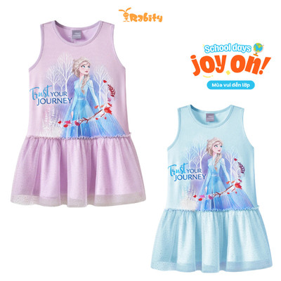 Đầm thun sát nách bé gái Rabity 552.027