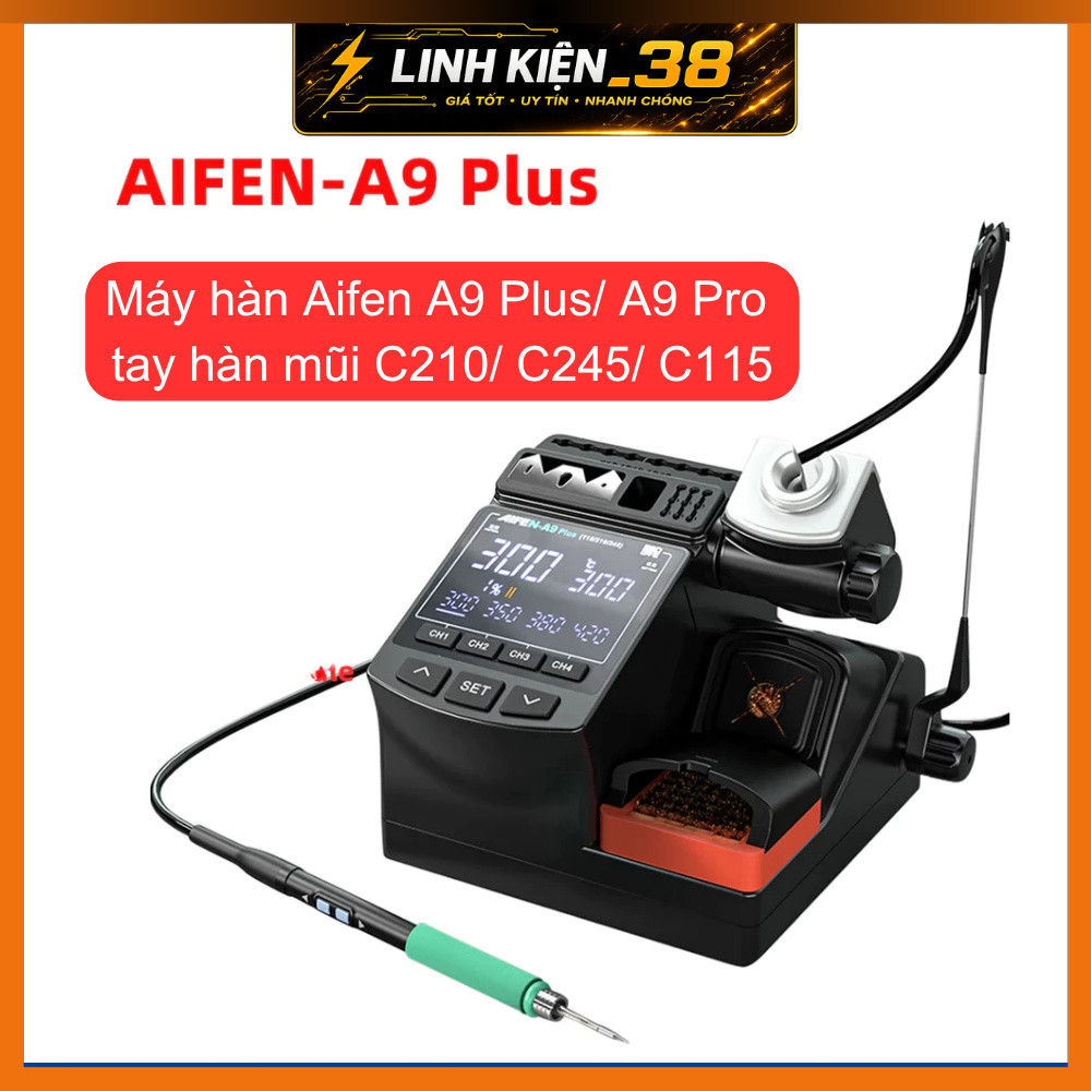 Máy hàn Aifen A9 Plus/ A9 Pro/ YCS S1-160W/ Mijing H1 chung nền tảng, tương thích C115, C210, C245. 