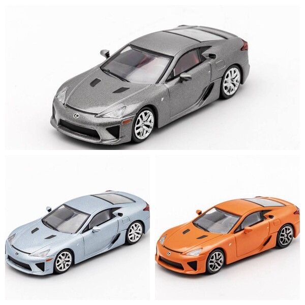 [Hàng có sẵn khéo léo] Mẫu xe hợp kim Lexus LFA DCT 1: 64