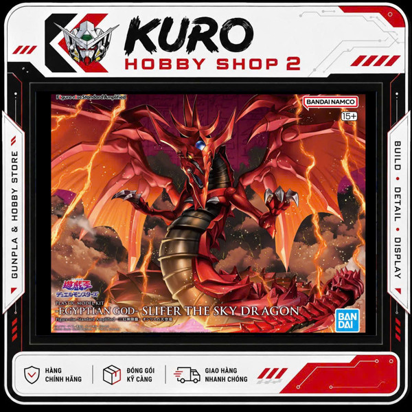Figure-rise Standard Amplified -Egyptian Gods- Slifer / Osiris the Sky Dragon