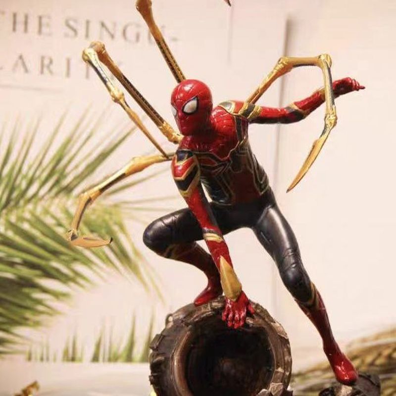 DC Comic Series 2.0 Quà tặng mô hình di chuyển được dành cho trẻ em SHF Iron Spiderman Hình