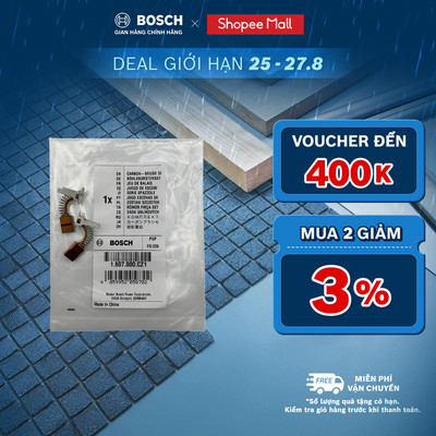 Bộ chổi than phụ tùng cho máy Bosch chất lượng chuẩn Đức