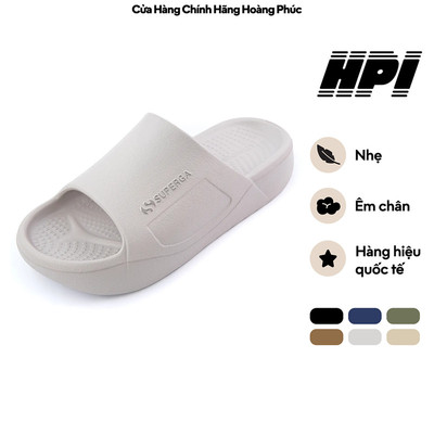 Dép Đúc Quai Ngang Nam Nữ SUPERGA EVA Nguyên Khối Nhẹ Êm Chống Trượt Chống Nước S8137QW