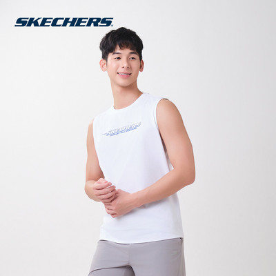 Áo Thun Không Tay Nam Skechers Walking Performance Sleeveless Tee - SP326M413-0019