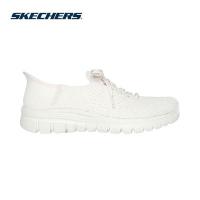 Giày Thể Thao Nữ Skechers Slip-ins Active Graceful First Blush - 100736-OFWT Air-Cooled Memory Foam