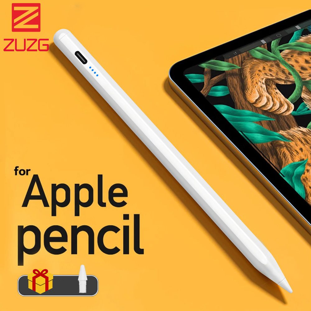 ZUZG Cho Apple Pencil Palm Rejecting Power Display Ipad Pencil Pen Cho iPad Phụ Kiện 2026 2025 2024 