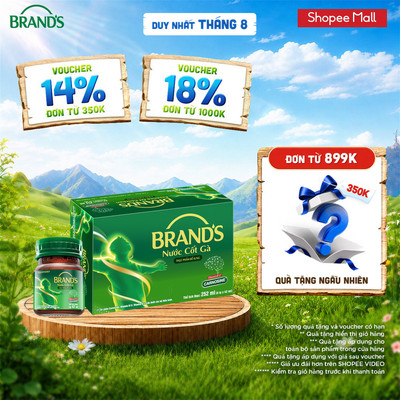 Nước cốt gà BRAND'S Vị Truyền Thống (42 ml x 6 lọ)