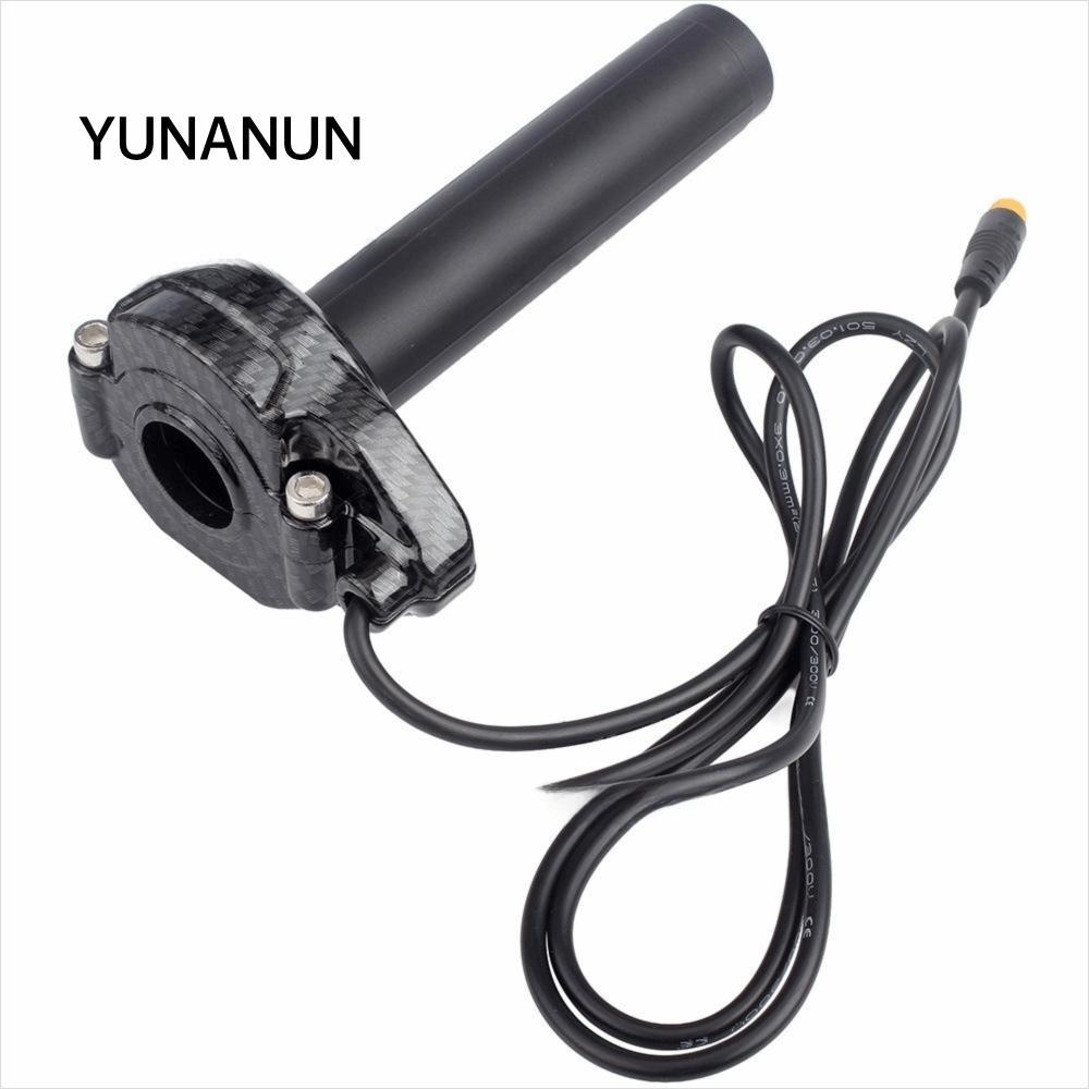 YUNAUN Full Twist Throttle, Đầu nối chống nước Twist Grip Speed Grip, Dây cáp truyền nước Twist Thro