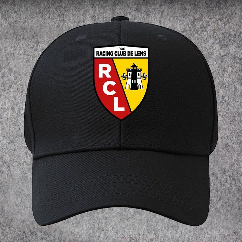 RC Lens Câu lạc bộ bóng đá Ligue 1 Mũ bóng chày che nắng du lịch ngoài trời có thể điều chỉnh mỏ vịt