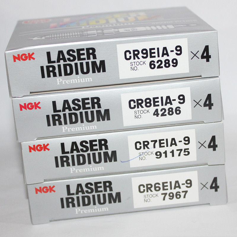Bugi Iridium NGK CR9EIA-9 Thích hợp cho Huanglong Jinpeng Giáo viên trẻ Kawasaki Z900 Quái vật ngoài