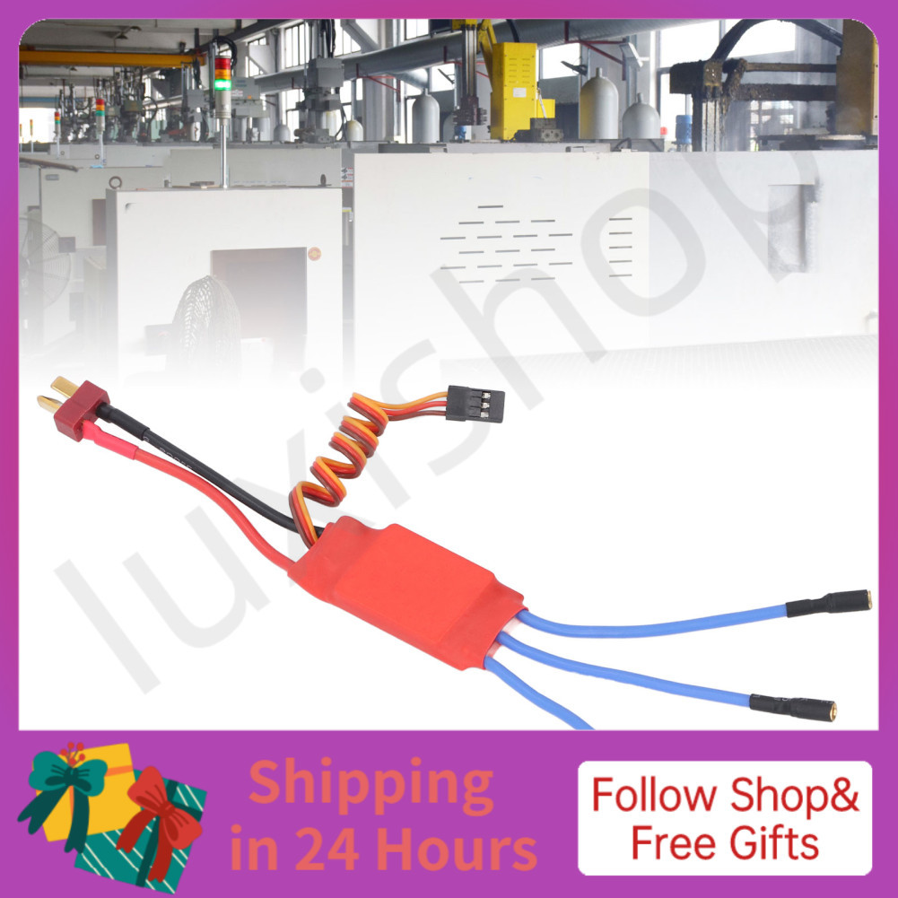 Iuxishop Eujgoov 30A ESC Chống Nhiễu Điện Tử Không Chổi Than Bộ Điều Khiển Tốc Độ Cho FPV F450 Mini 