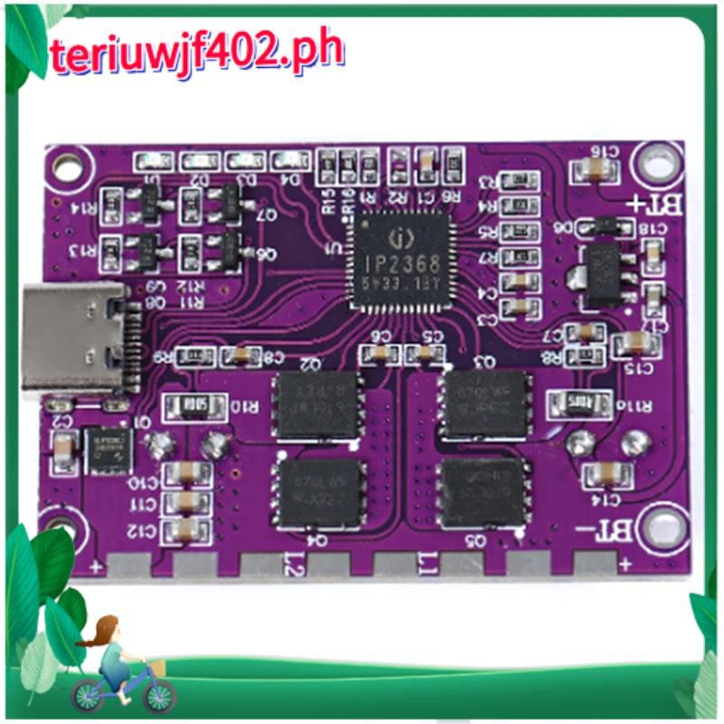 1 CÁI IP2368 100W Mô-đun sạc nhanh hai chiều -Boost Type-C Giao diện 4S Pin Lithium Bảng sạc nhanh