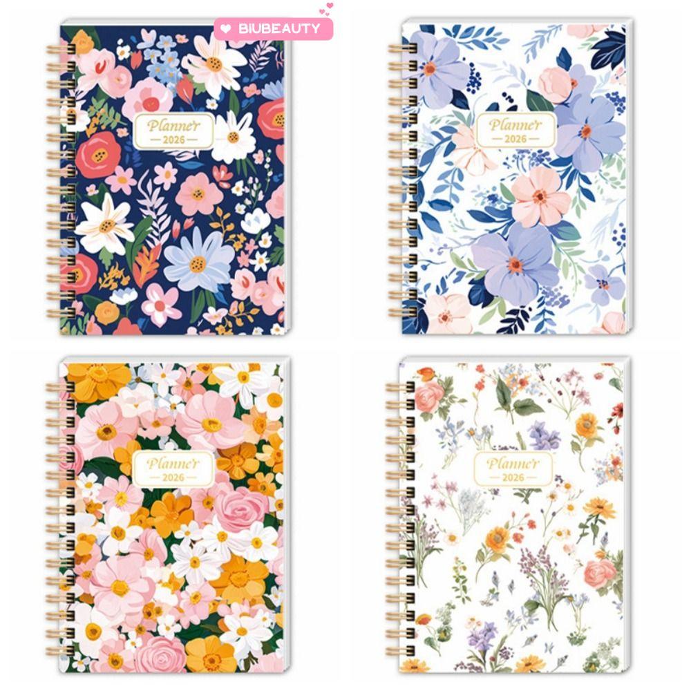BIUBEAUTY 2026 Planner, Jan.2026 - Lịch chương trình nghị sự tháng 12.2026 2026, A5 Tổ chức lịch trì