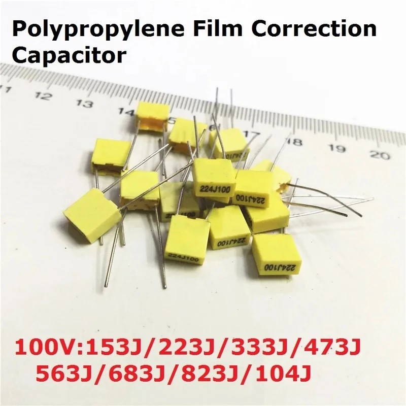 20 Chiếc Màng Polypropylene Tụ 100V 153J100 223J100 333J100 473J100 563J100 683J100 823J100 104J100 