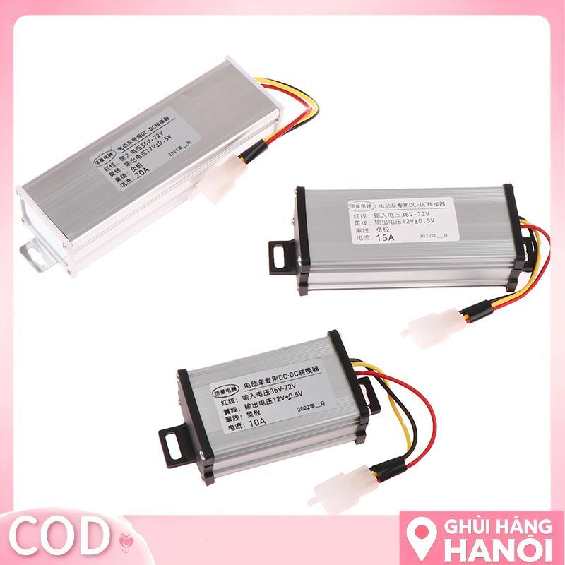 Bán hàng DC 36/48/60/72V to 12V 10A 15A 20A 180W Electric Vehicle DC Converter Electric Power Transf