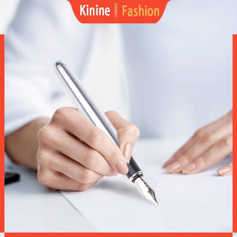 KIN Bán Mới Jinhao X750 Bạc Thép Không Gỉ Trung Bình 18KGP Bút Nib