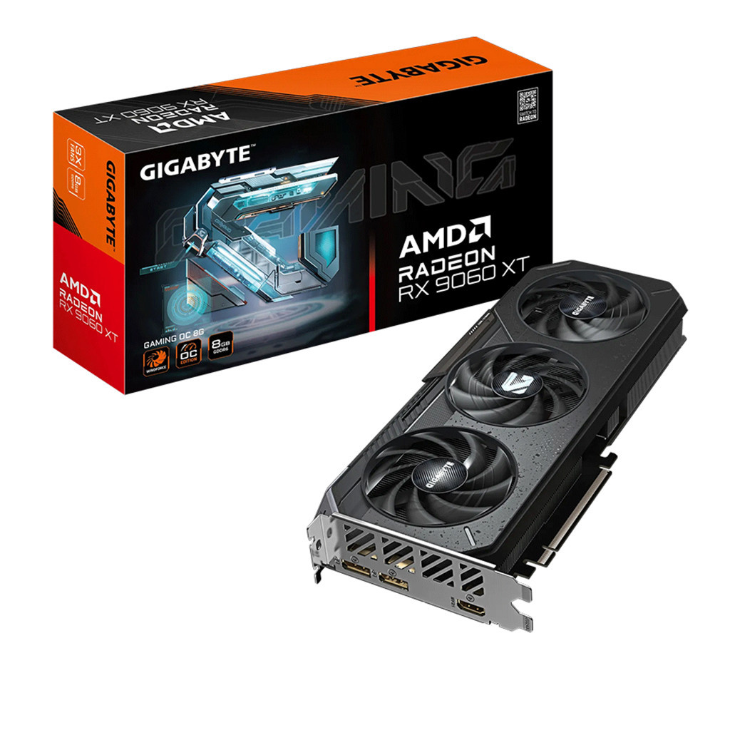 Card Màn Hình VGA AMD Gigabyte RX 9060XT Gaming OC 8GB/16GB - Bảo Hành 36 Tháng