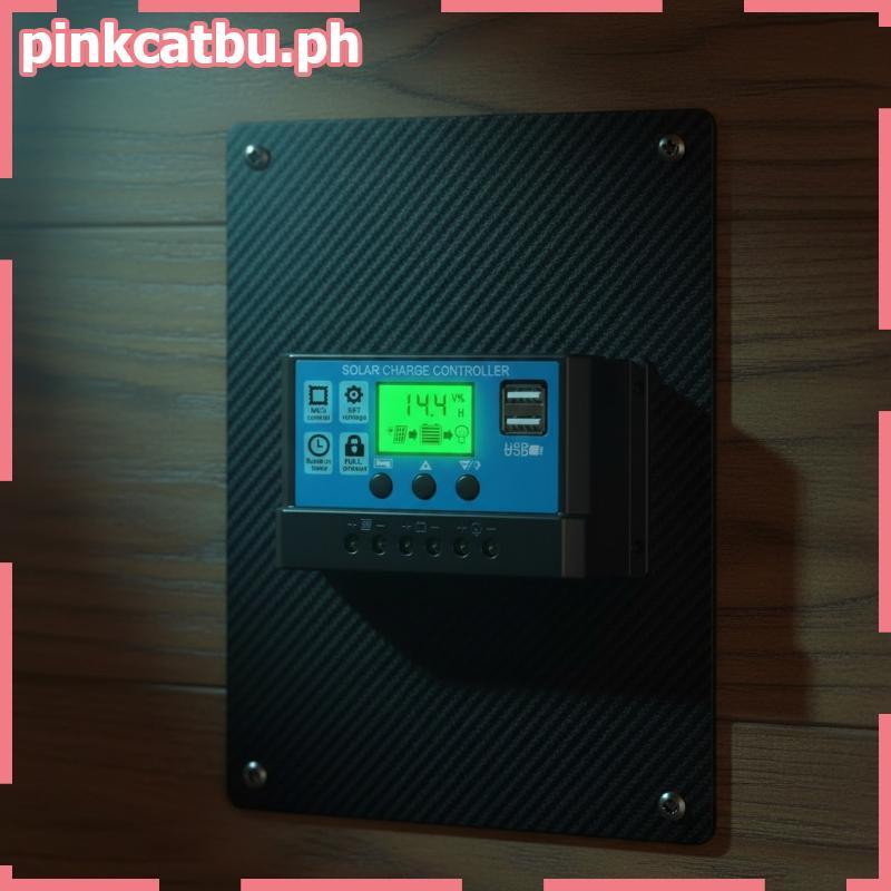 Bộ điều khiển sạc năng lượng mặt trời PINKC Bảng điều khiển năng lượng mặt trời 10A / 30A Bộ điều kh