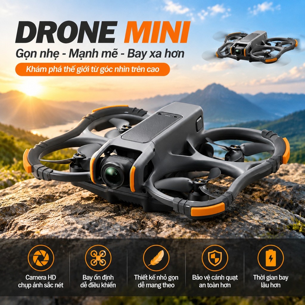 Bảo Vệ Ốp Lưng Vòng Cho DJI AVATA 2 Cánh Quạt Bảo Vệ AVATA 2 Ốp Lưng Bảo Vệ Vòng Bảo Vệ Cho DJI Avat