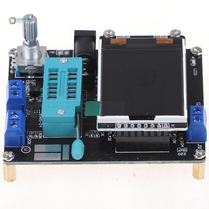 [Dream Weaver] Máy đo điện trở lắp ráp GM328A Máy đo điện dung Diode LCR ESR mới