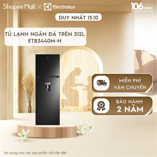 Free giao hàng - Tủ lạnh Electrolux ngăn đá trên UltimateTaste 300 312L ETB3440M-H
