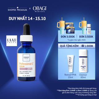 [MUA 1 TẶNG 2] Serum chống oxy hóa, làm đều màu da chứa vitamin C Obagi Professional-C 20% - 30ml